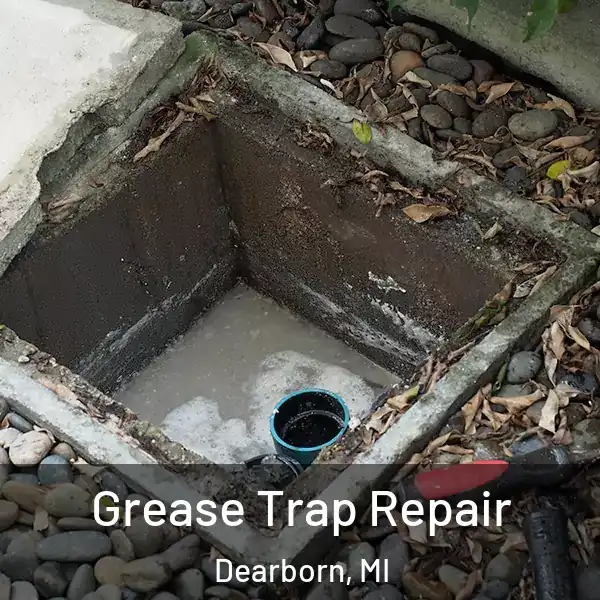  Grease Trap Repair Dearborn, MI